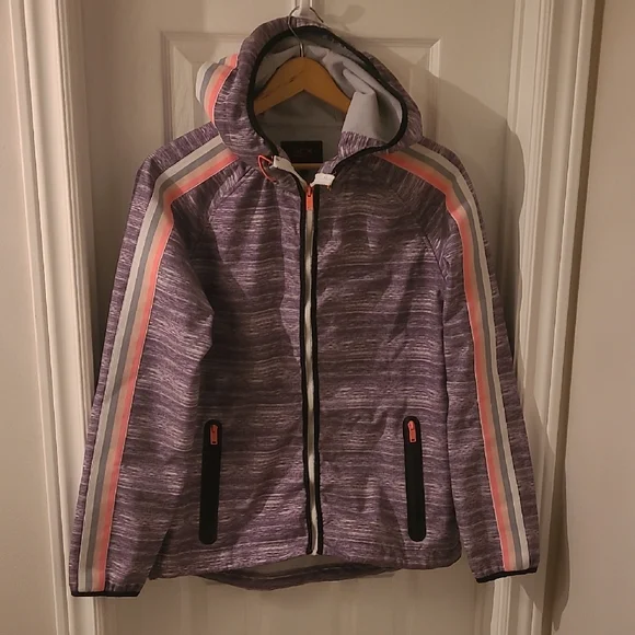 Grey Hooded Jacket - Picture 1 of 7